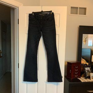 American Eagle Artist Flare Jeans Dark Wash 10L